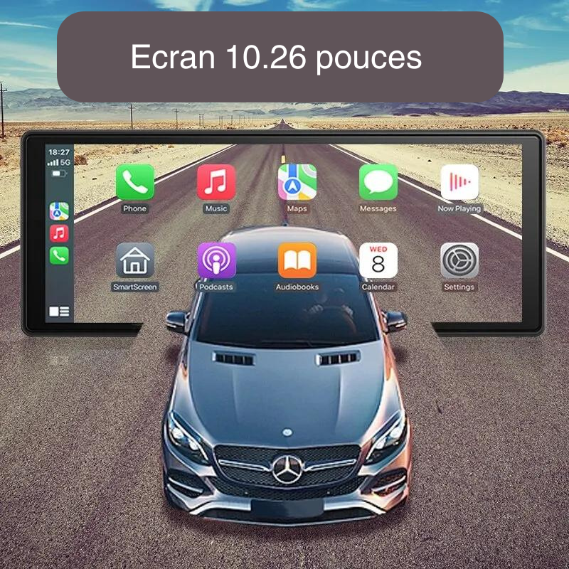 Ecran CarPlay & Android Auto tactile de 10,26 pouces