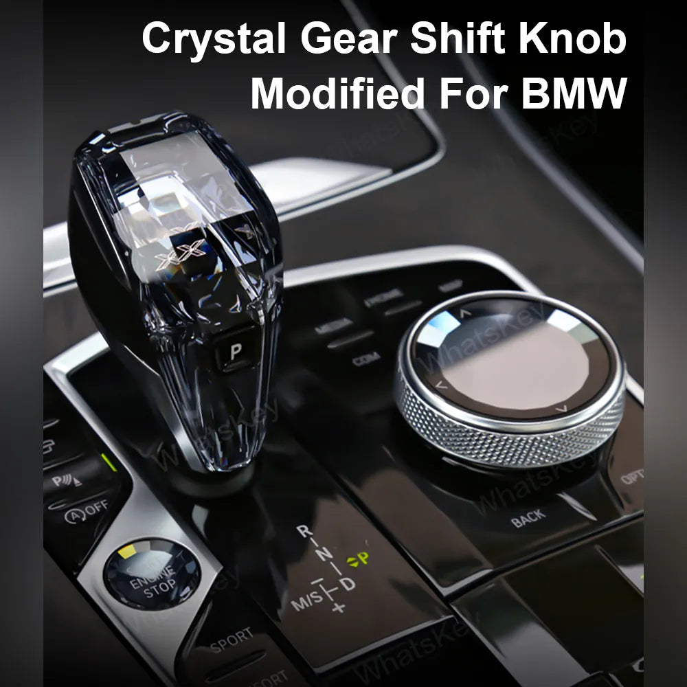 levier de vitesse crystal pour bmw g05 g20 g30 f10 f30