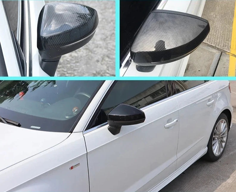 Coques de rétroviseurs pour Audi A3/S3/RS3 8V (2013-2019)