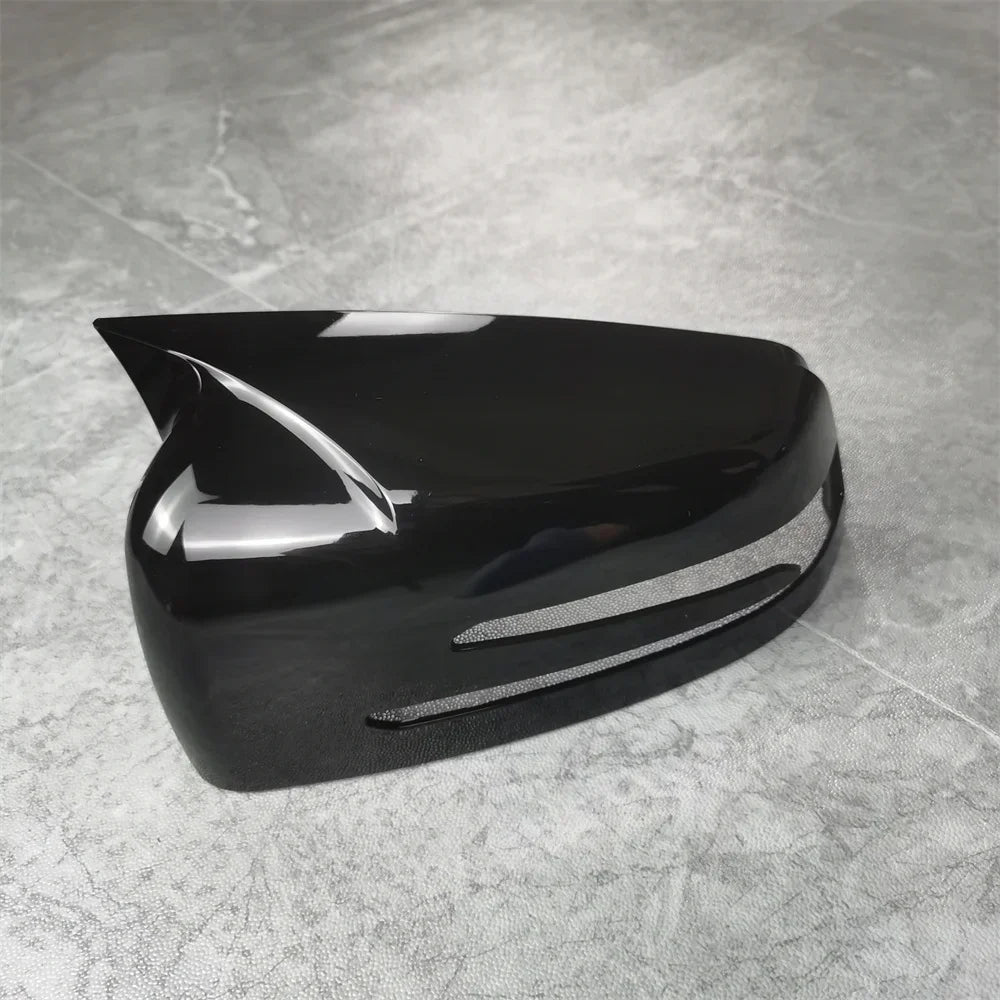 coques de rétroviseurs noir brillant pour mercedes w176 facelift
