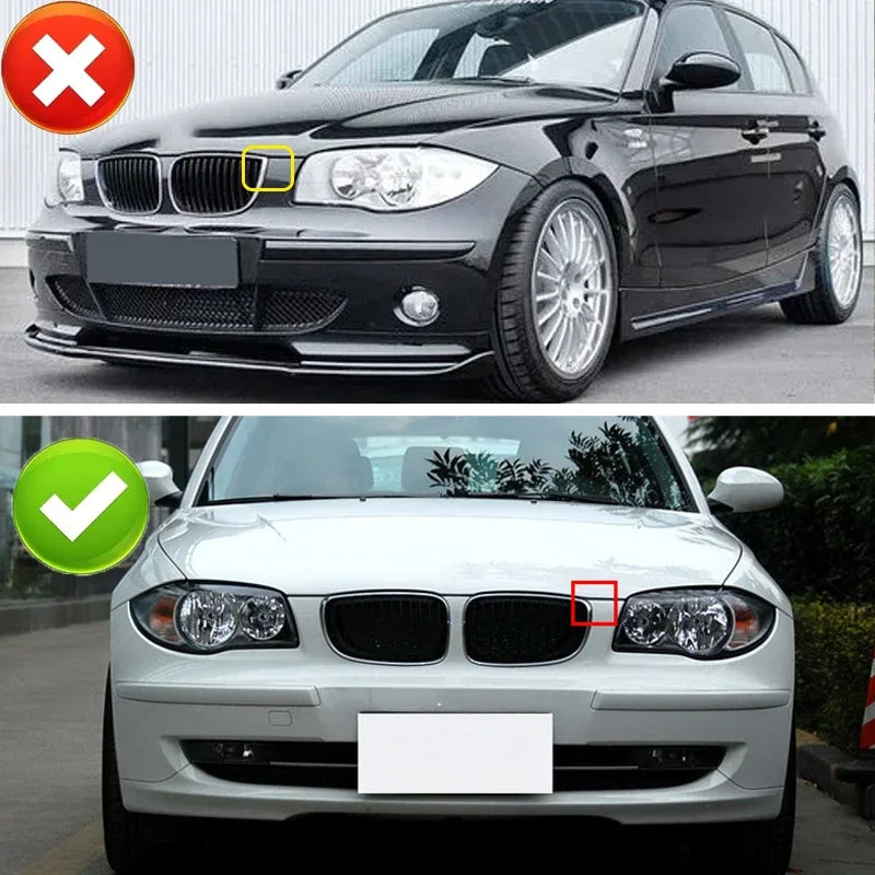 grilles de calandre pour bmw série 1 2008-2011