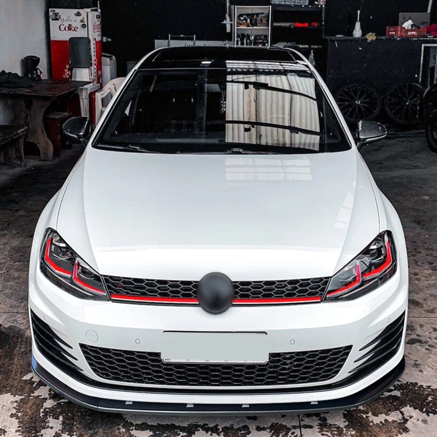 Lame de pare-choc avant pour Volkswagen Golf 7 R-Line